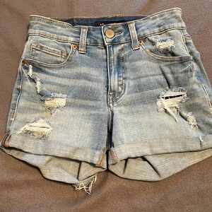 Aeropostale light wash jean shirt